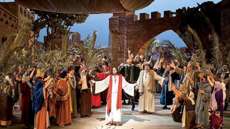 Easter week in Barcelona celebration and processions